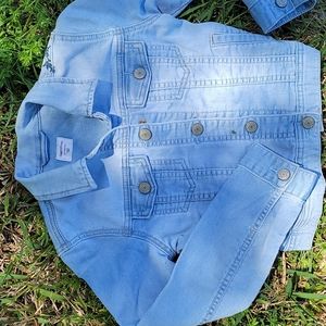 GAP girls jean jacket
